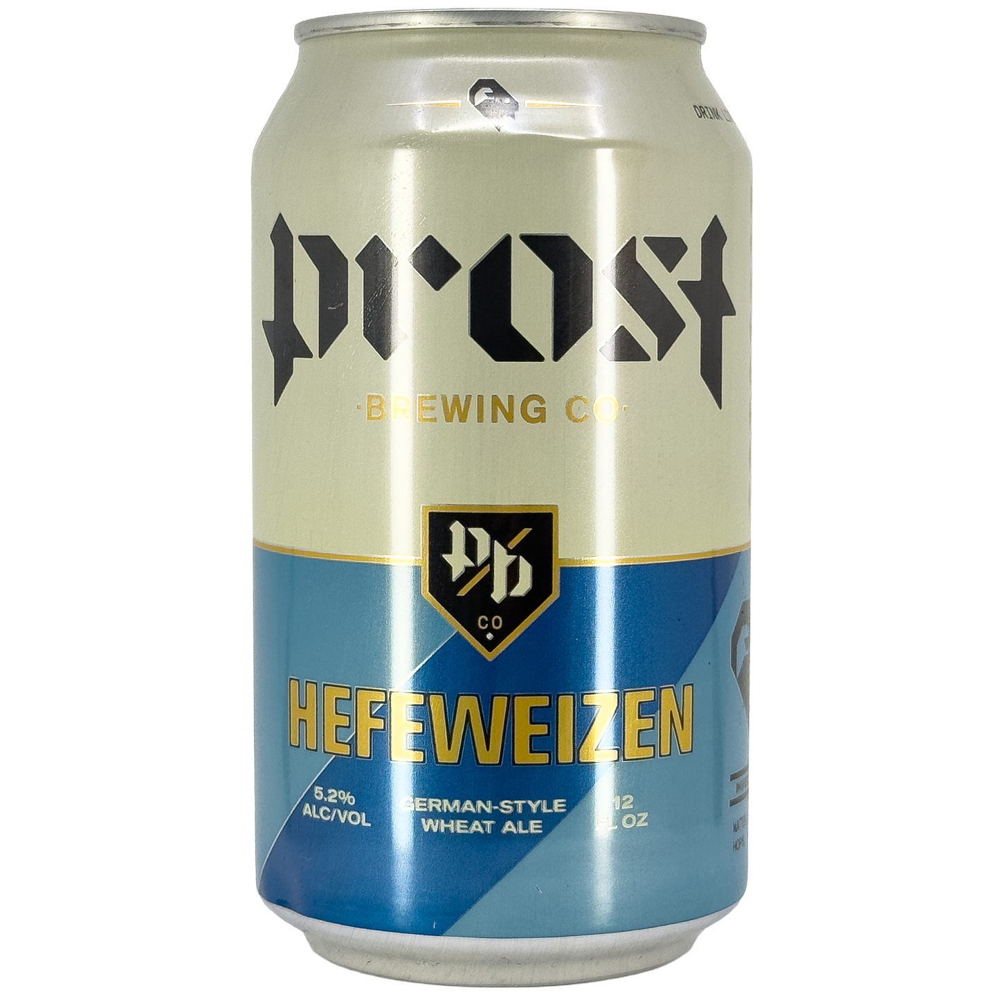 Prost Brewing Hefeweizen Ale Beer, Colorado