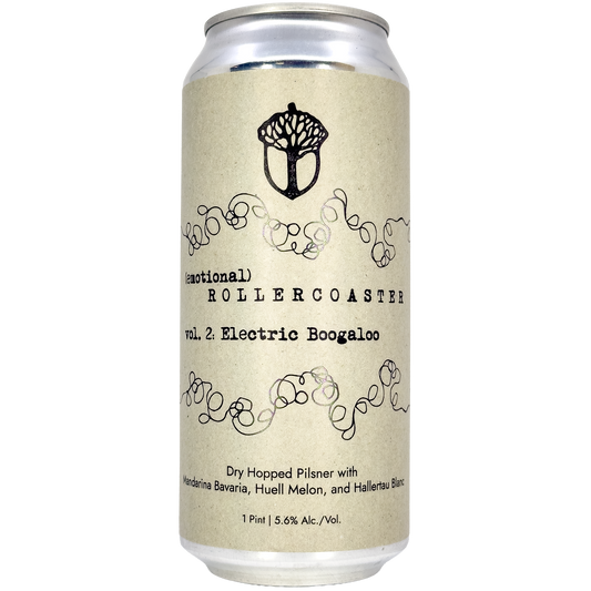 Purpose Brewing 'Emotional Rollercoaster Vol. 2 Electric Boogaloo' Pilsner Beer, Colorado