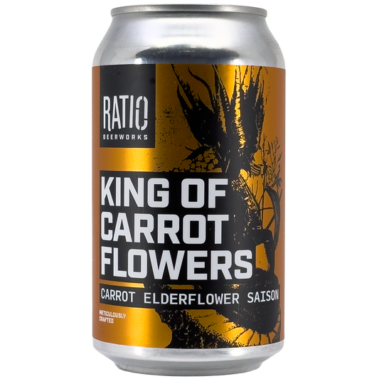 Ratio Beerworks 'King of Carrot Flowers' Carrot Elderflower Saison Beer, Colorado