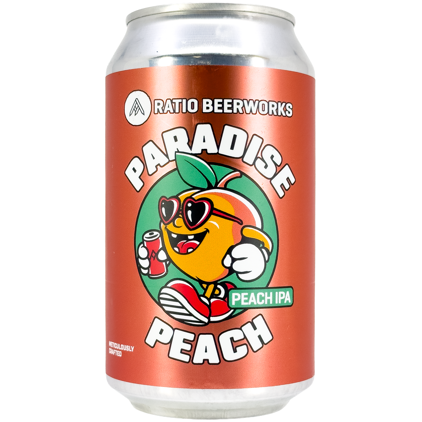Ratio Beerworks Paradise Peach IPA Beer, Colorado