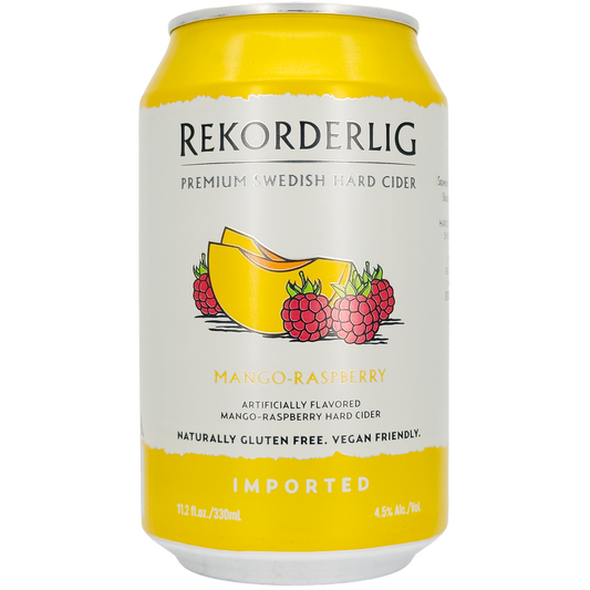 Rekorderlig Premium Mango Raspberry Hard Cider, Sweden