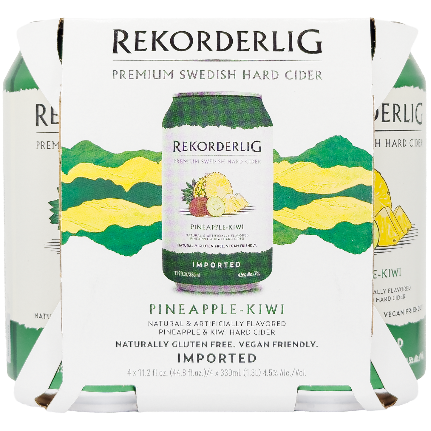 Rekorderlig Premium Pineapple Kiwi Hard Cider, Sweden