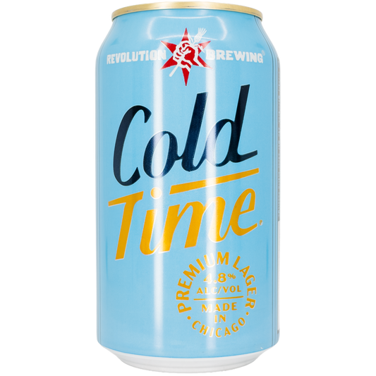 Revolution Brewing 'Cold Time' Premium Lager Beer, Illinois