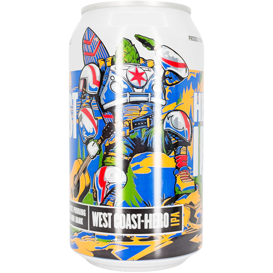 Revolution Brewing 'West Coast Hero' IPA Beer, Illinois