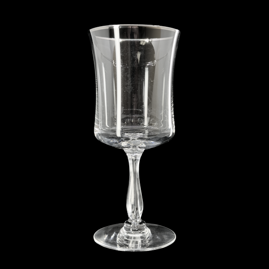 Rhythm Clear Water Goblet by Noritake
