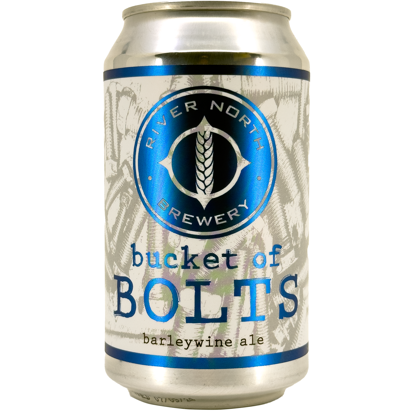 River North Brewing ‘Buckets of Bolts’ Barleywine Beer, Colorado, USA
