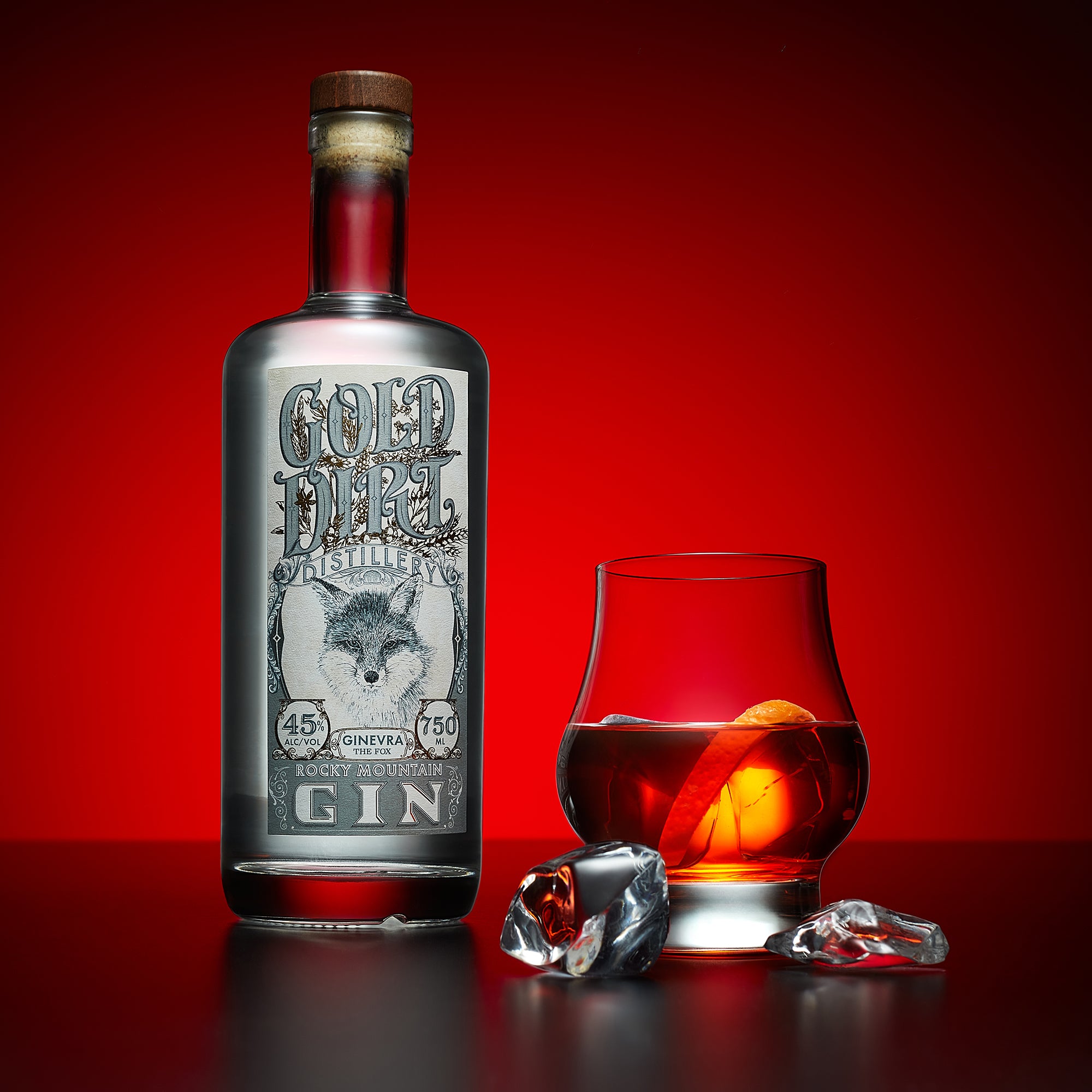 Gold Dirt Distillery 'Ginevra The Fox' Rocky Mountain Gin