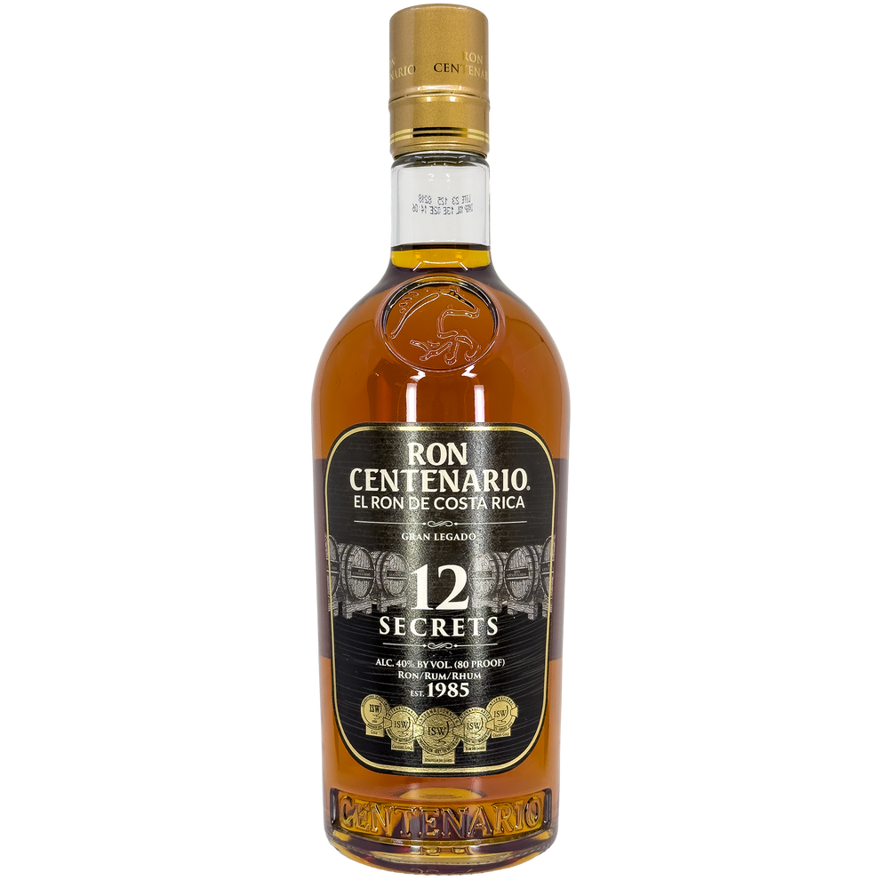 Ron Year Ron Centenario Gran Legado 12 Year Old Rum, Costa Rica – Wine Dispensary