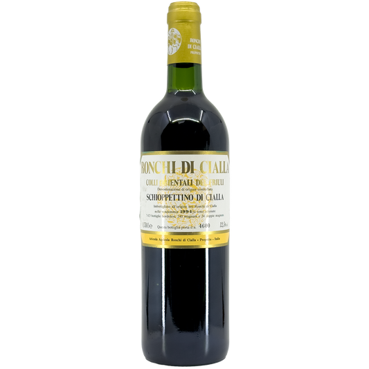 Ronchi di Cialla Schioppettino Colli Orientali del Friuli Cialla, Friuli-Venezia Giulia, Italy