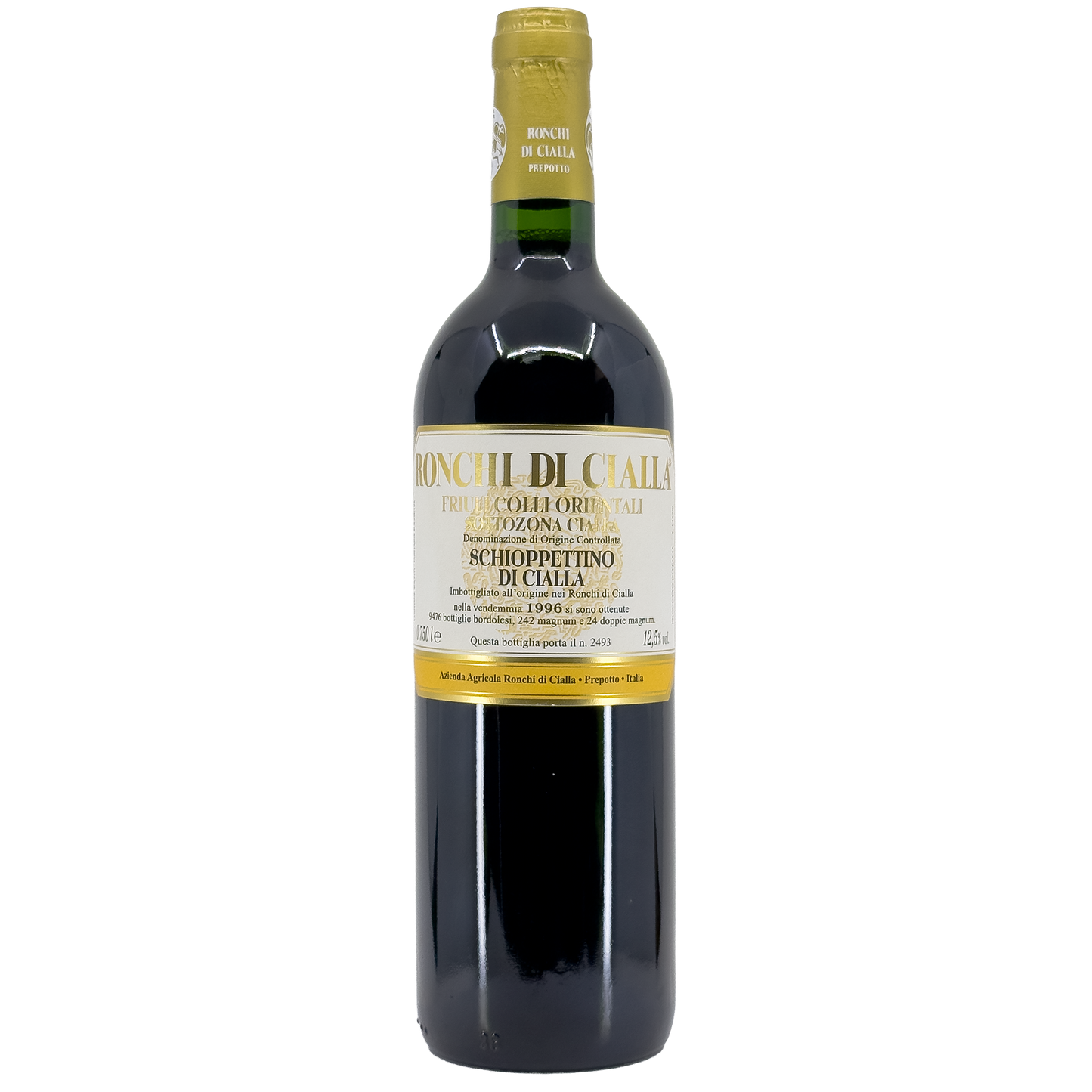 Ronchi di Cialla Schioppettino Colli Orientali del Friuli Cialla, Friuli-Venezia Giulia, Italy