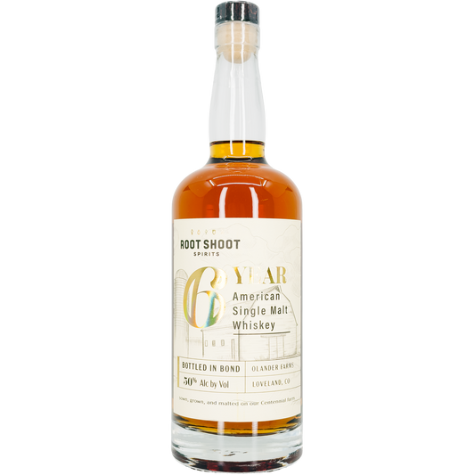 Root Shoot Spirits American Single Malt 6 Year Bottled In Bond Whiskey, Colorado