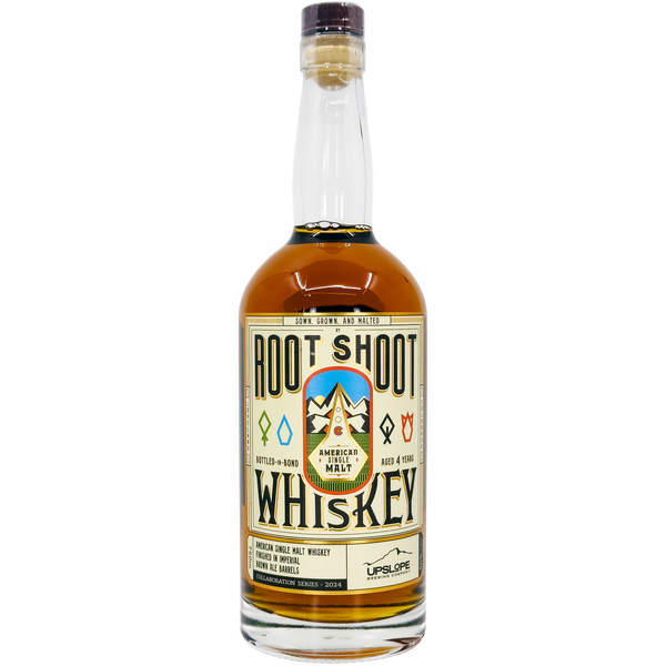 BLENDED WHISKY √ ルート 4本セット Root Shoot Spirits x Upslope Brewing Bottled in Bond 4 Year Old