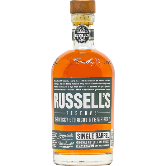 Russell's Reserve Single Barrel Straight Rye Whiskey 104 Proof, Kentucky