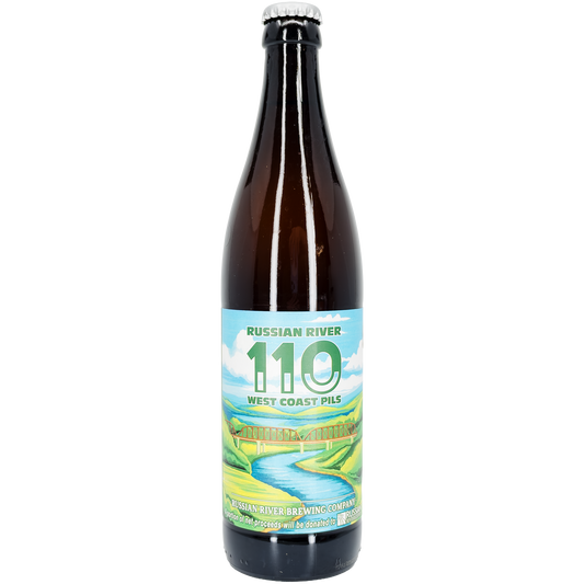 Russian River Brewing Company '110' West Coast Pils Beer, Russian River, California
