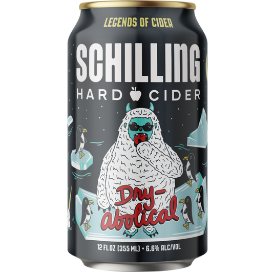 Schilling Cider House Dry-Abolical Hard Cider, Washington, USA