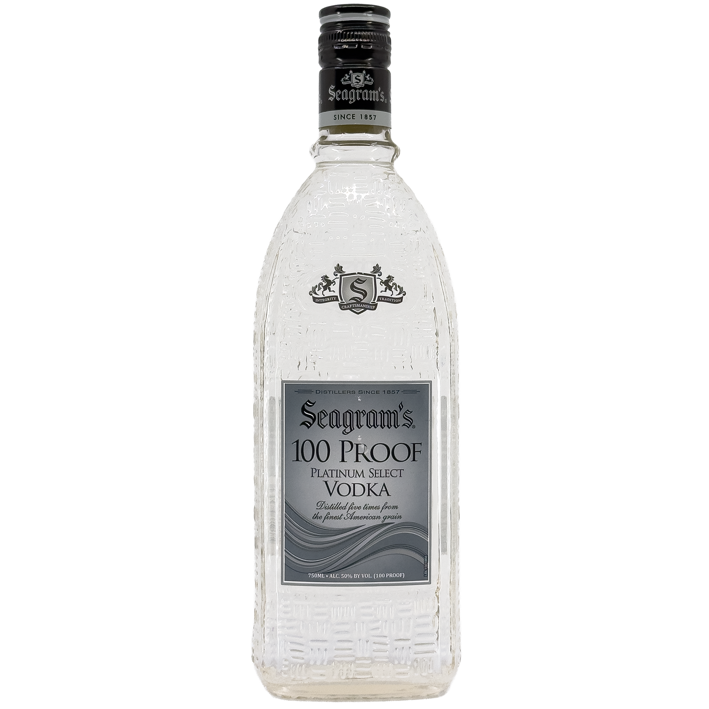 Seagram's Platinum Select 100 Proof Vodka, USA