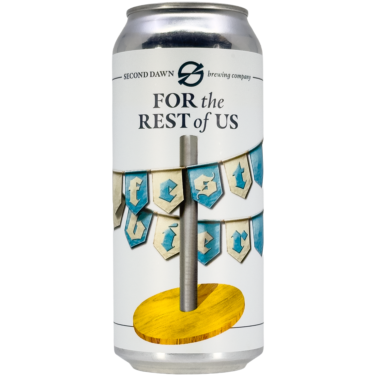 Second Dawn Brewing Co. 'For The Rest of Us' Lager Beer, Colorado