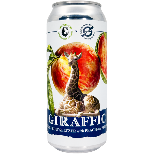 Second Dawn Brewing Co. Giraffic Tree Fruit Selzter, Colorado