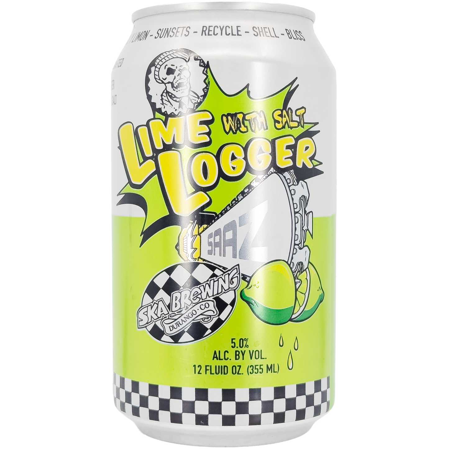 Ska Brewing 'Lime with Salt Logger' Lager Beer, Colorado