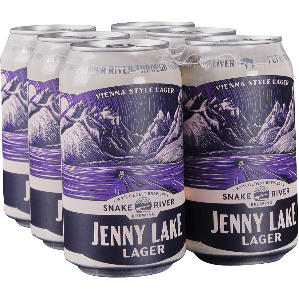 Snake River Brewing 'Jenny Lake' Lager Beer, Wyoming