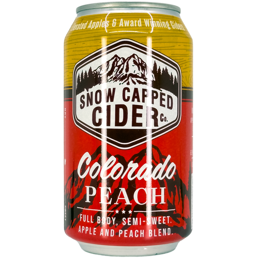 Snow Capped 'Colorado Peach' Cider, Colorado