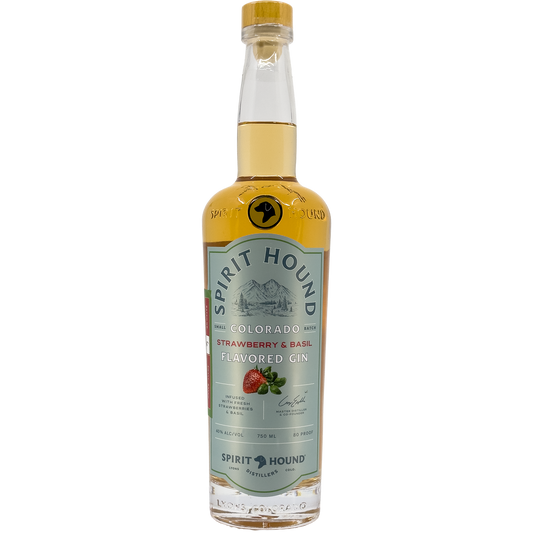 Spirit Hound Distillers Strawberry Basil Gin, Colorado