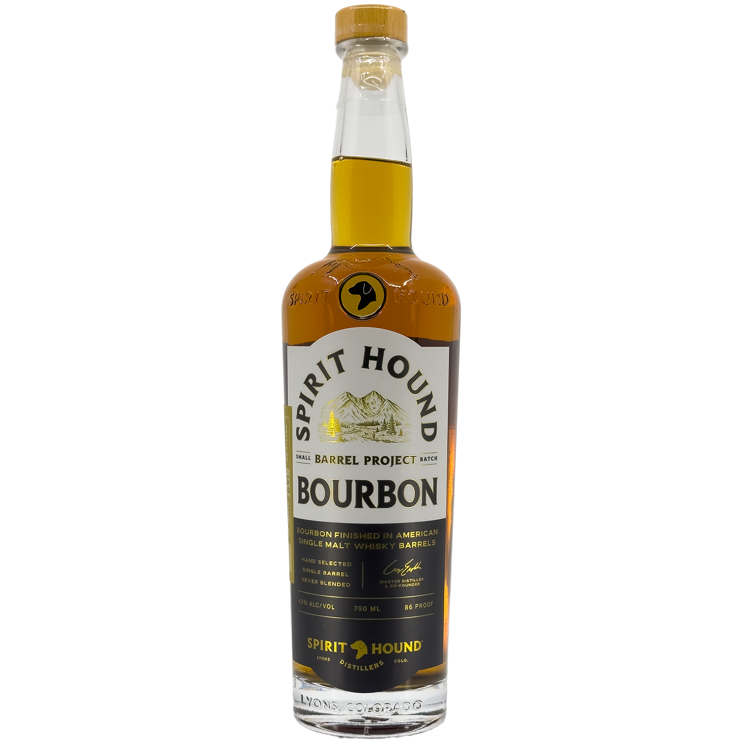 Spirit Hound Distillers 'Barrel Project' Small Batch Bourbon, Colorado