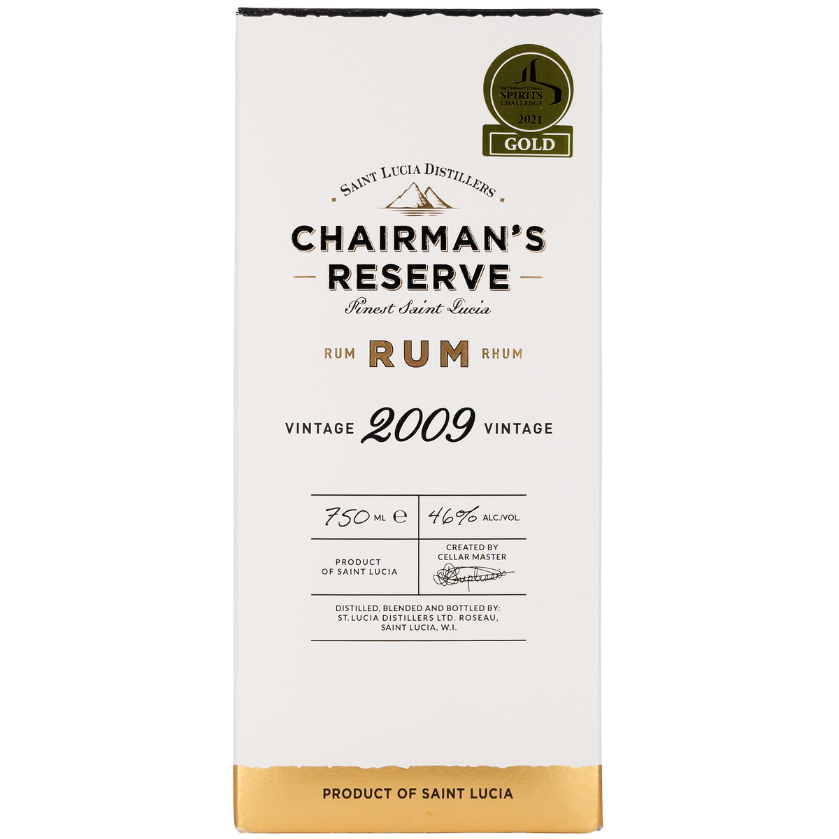 St. Lucia Distillers Chairman's Reserve Vintage Rum, St. Lucia