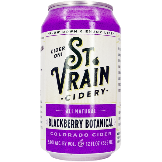St. Vrain Cidery Blackberry Botanical Cider, Colorado
