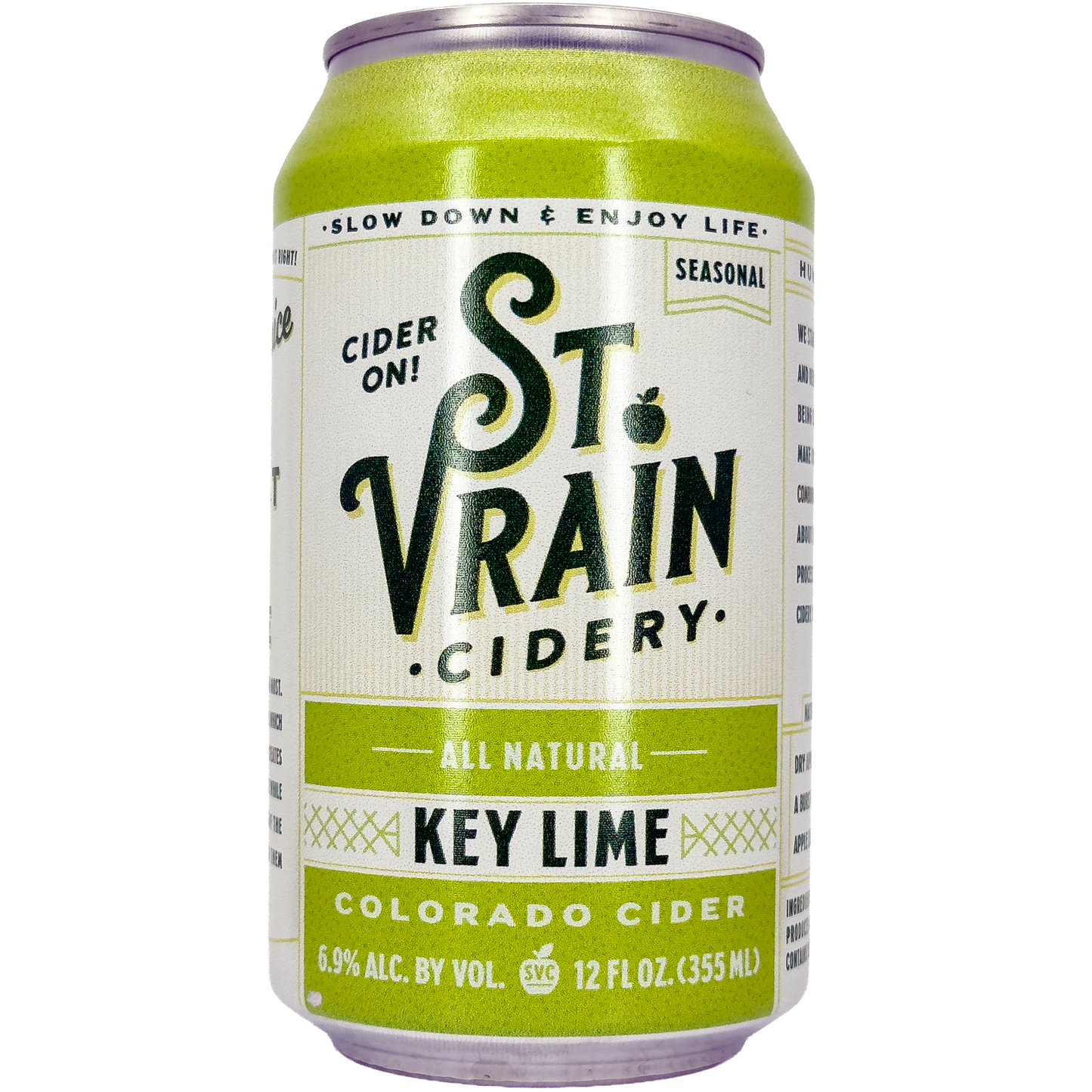 St. Vrain Cidery Key Lime Cider, Colorado