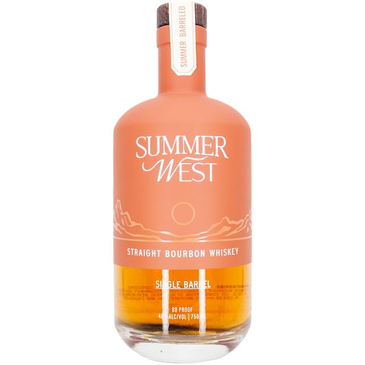 Summer West Single Barrel Straight Bourbon Whiskey, Colorado
