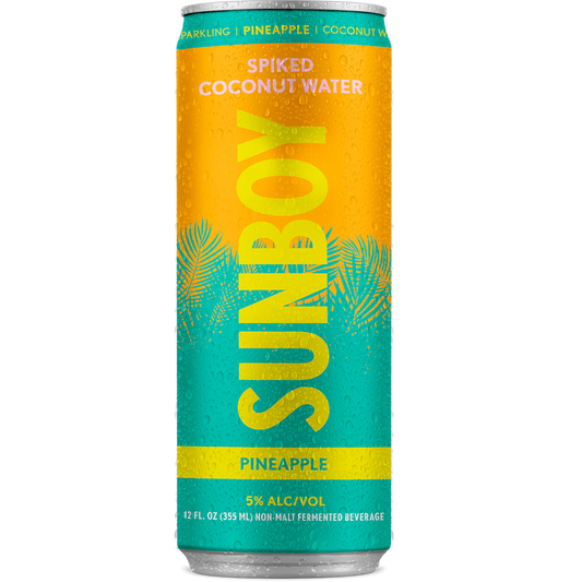 Sunboy Spiked Sparkling Coconut Water, USA
