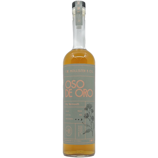 T.W. Hollister & Co. Oso de Oro Dry Vermouth, California