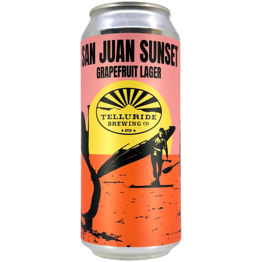 Telluride Brewing Co. 'San Juan Sunset' Grapefruit Lager Beer, Colorado