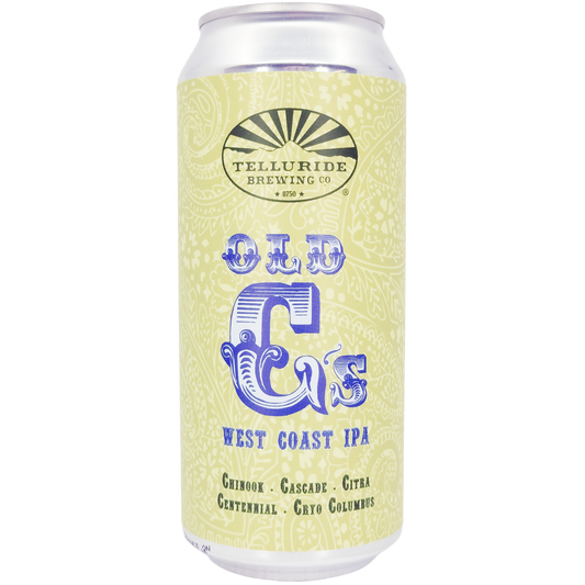 Telluride Brewing Co. 'The Old Cs' West Coast IPA Beer, Colorado