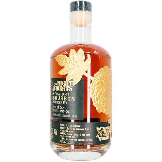 The Block Distilling Co. Bottled-In-Bond The Night Sweats Staright Bourbon Whiskey