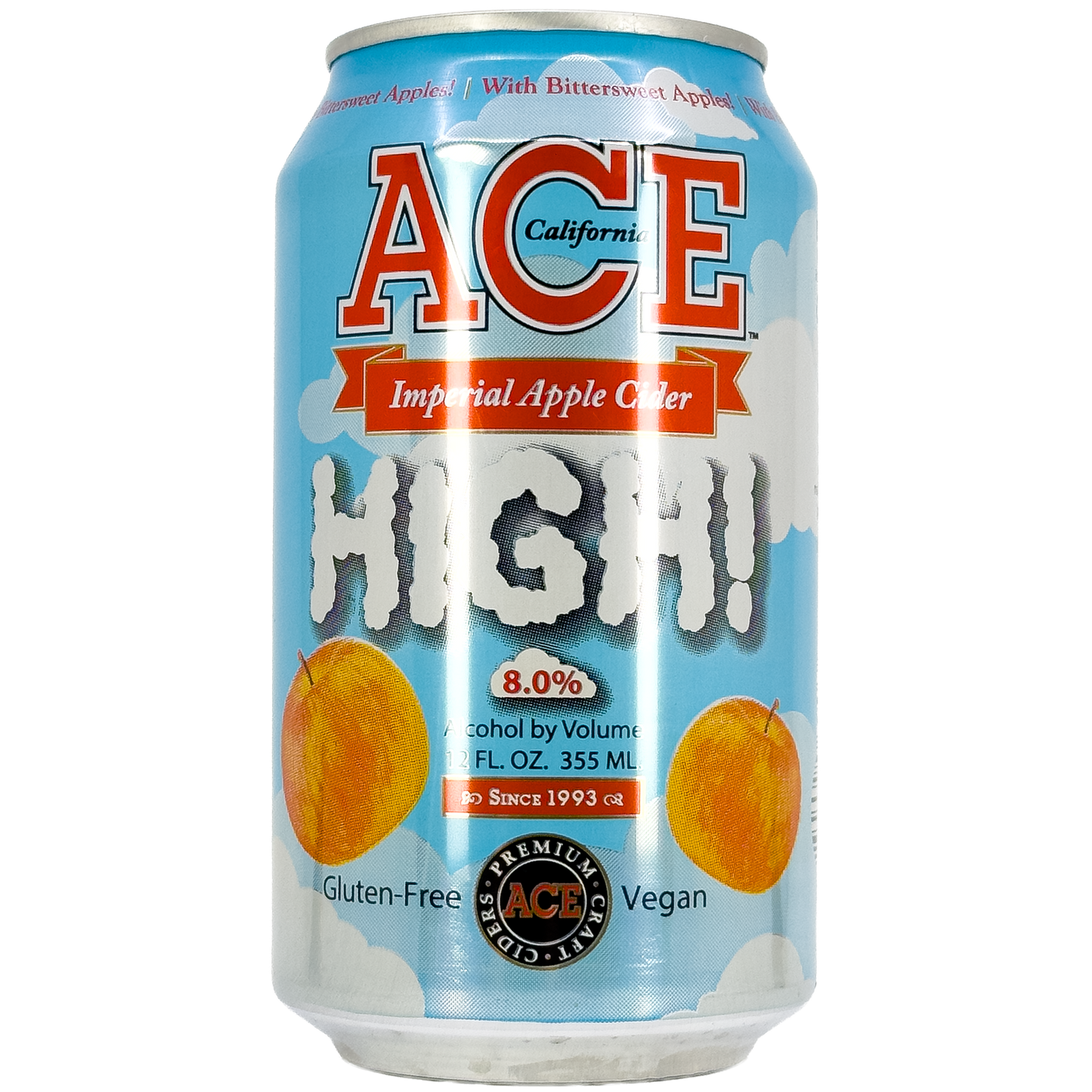 The California Cider Co. 'Ace' High Imperial Apple, California