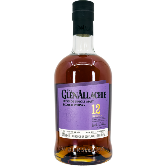 The GlenAllachie 12 Year Old Single Malt Scotch Whisky, Speyside, Scotland