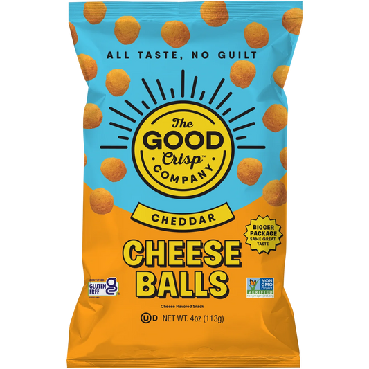 The Good Crisp Company Cheddar Cheese Balls, Colorado