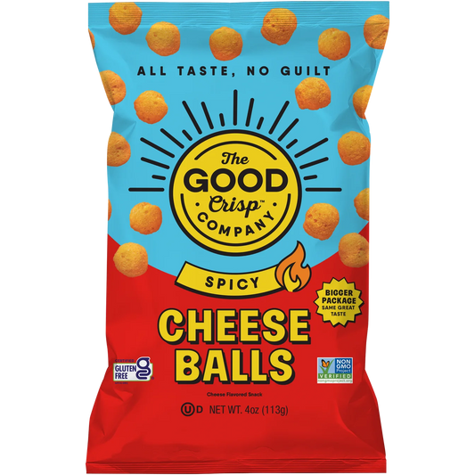 The Good Crisp Company Spicy Cheese Balls, Colorado