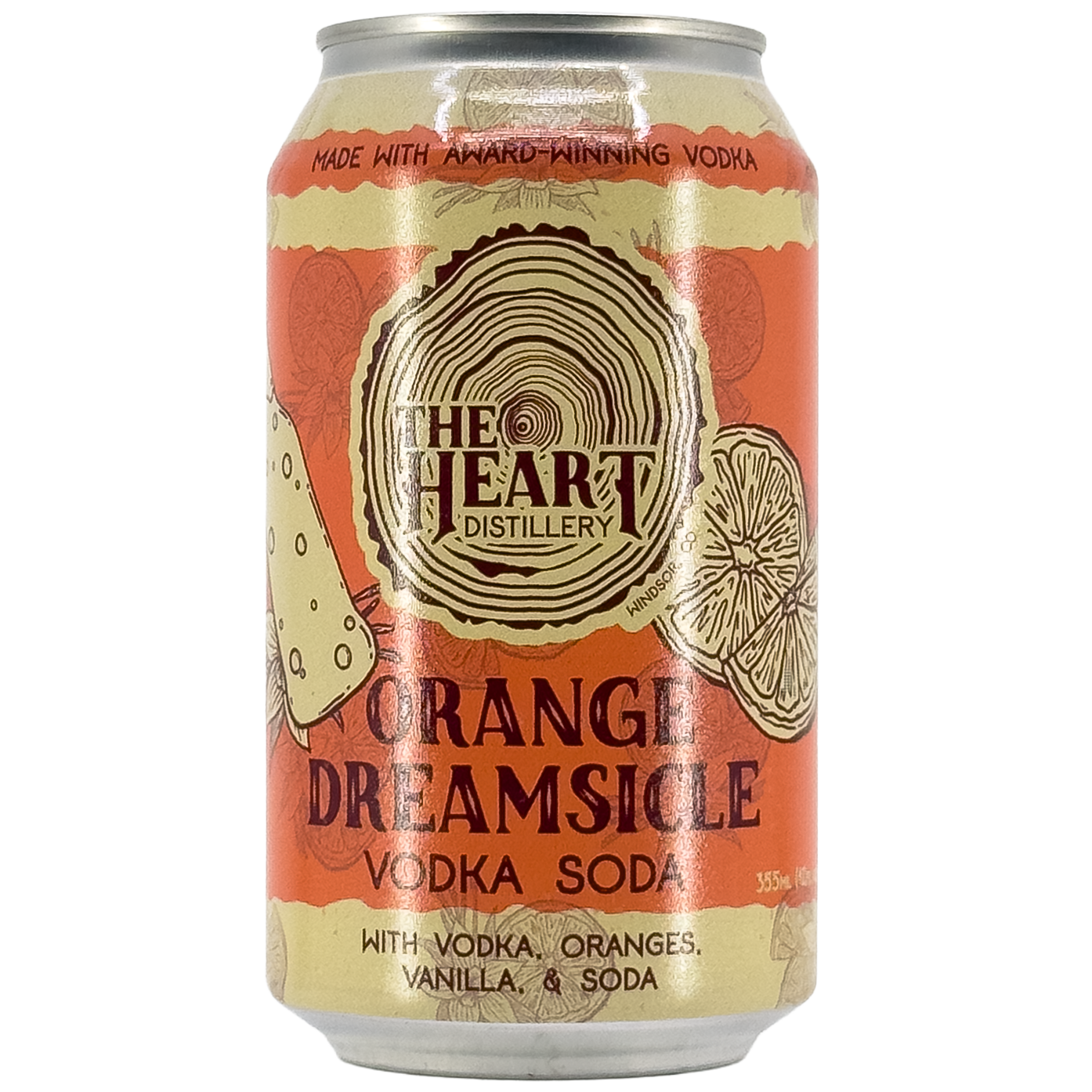 The Heart Distillery 'Orange Dreamsicle' Cocktail, Colorado