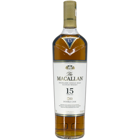 The Macallan Double Cask 15 Year Old Single Malt Scotch Whisky, Speyside - Highlands, Scotland