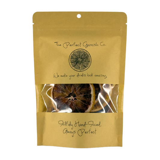 The Perfect Garnish Co. Blood Orange Wheel Slices, Texas