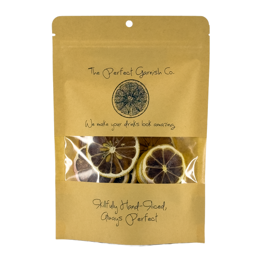 The Perfect Garnish Co. Lemon Wheel Slices, Texas