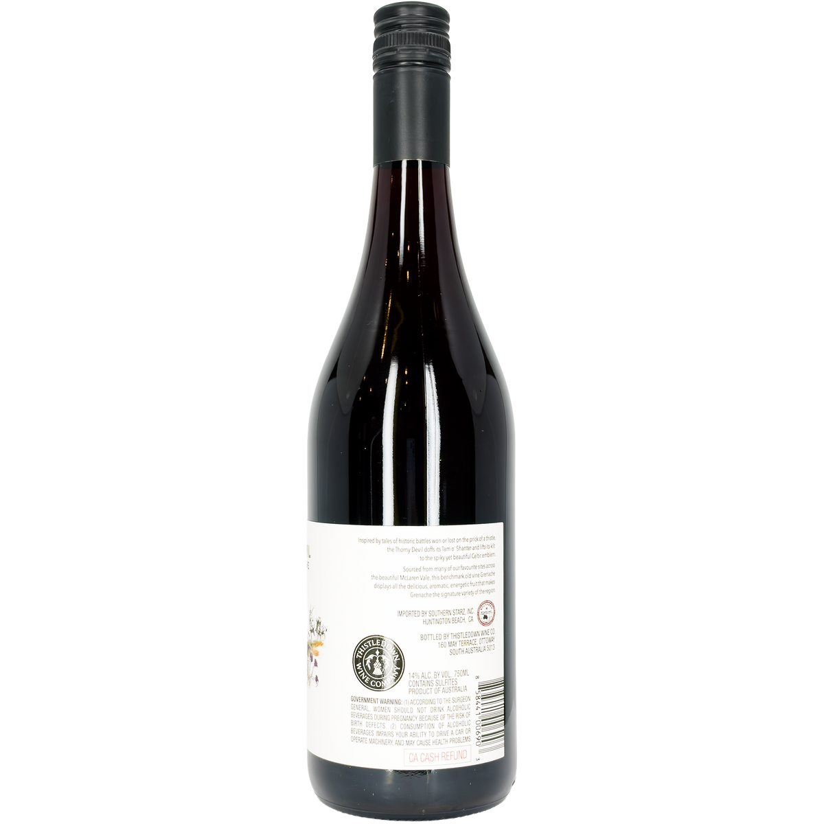 Thistledown 'Thorny Devil' Grenache, McLaren Vale, Australia