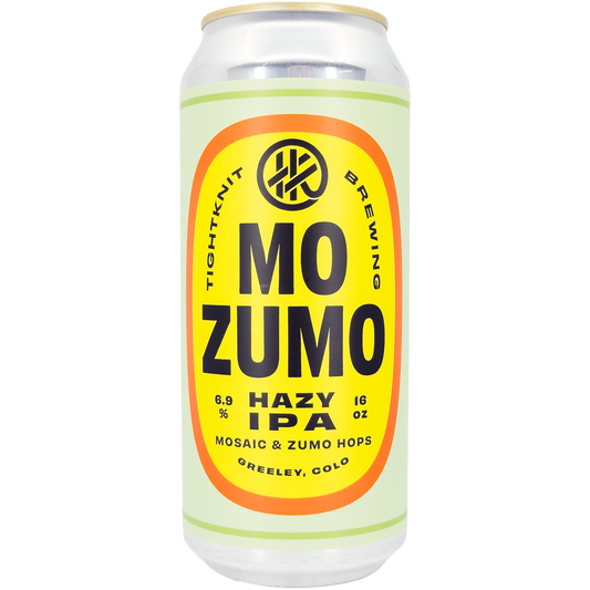 Tightknit Brewing 'Mo Zumo' Hazy IPA Beer, Colorado