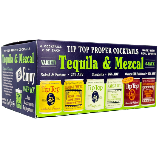 Tip Top Proper Cocktails Tequila & Mezcal Variety Pack