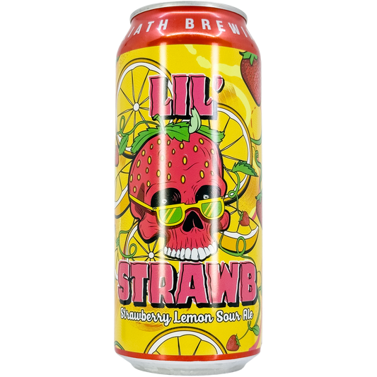 Toppling Goliath Brewing x Drekker Brewing 'Lil' Strawb' Strawberry Lemon Sour Ale, Decorah, Iowa