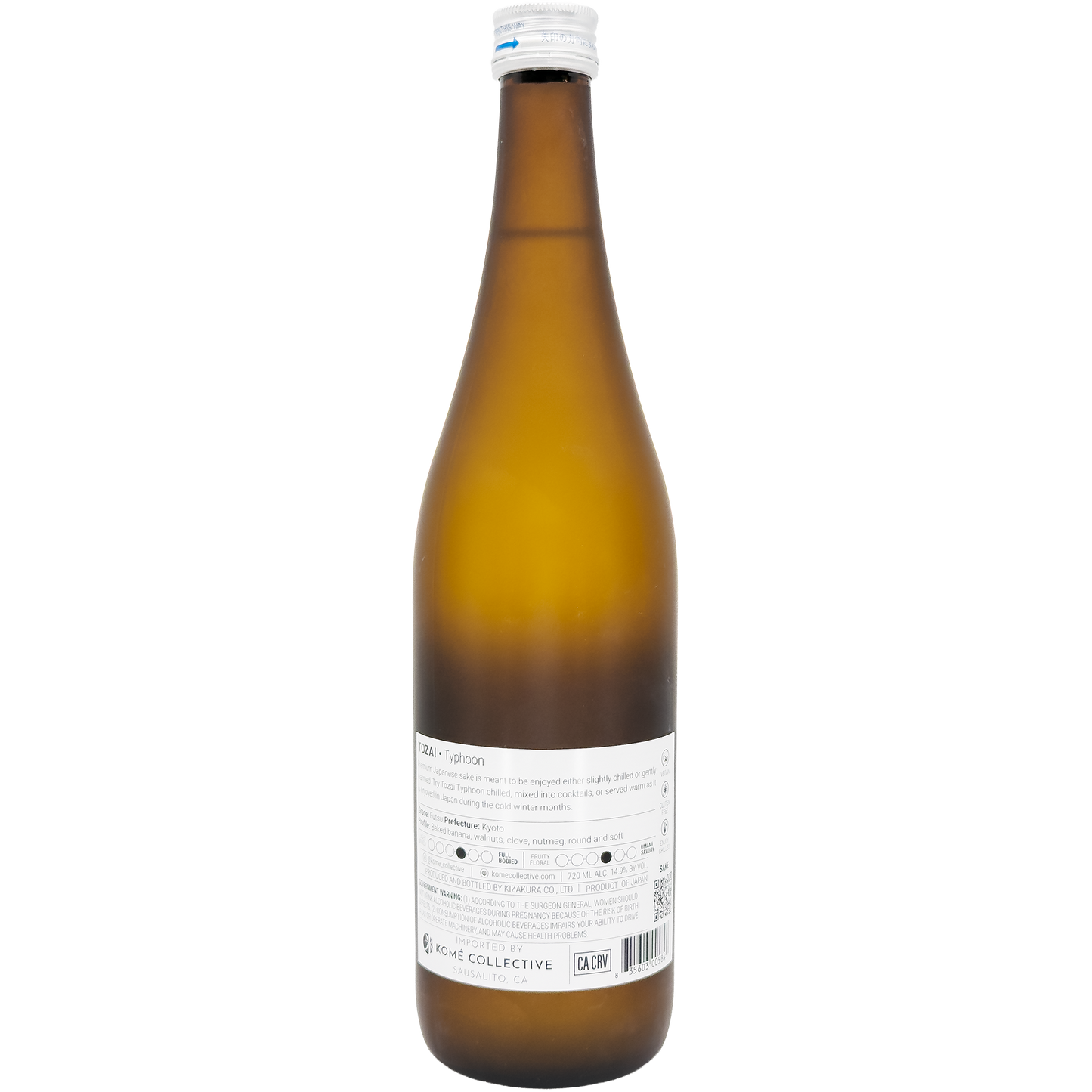 Tozai Typhoon Premium Futsu Sake, Japan