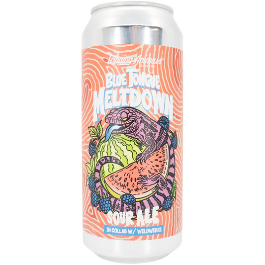 Tripping Animals x WeldWerks Brewing 'Blue Tongue Meltdown' Sour Ale Beer, Florida